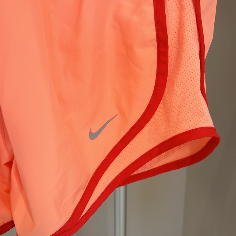 Nike dry fit running lined shorts. Size small. Orange. - Picture 5 of 5